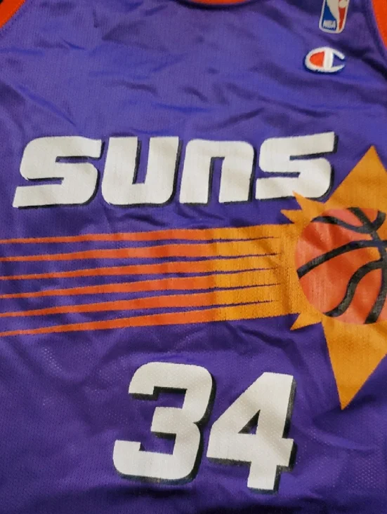 Phoenix Suns Charles Barkley Vintage Champion Jersey.... - Picture 5 of 5